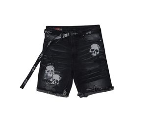 Buy Hold’em Denim Black Oct. Destroyed Denim Shorts All Black (2022) at Sasom – Authentic and Ready to Ship