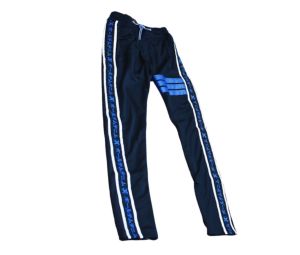 Buy Hold’em Denim Royal Blue 3M Japanese Alphabet Track Pants at Sasom – Authentic and Ready to Ship