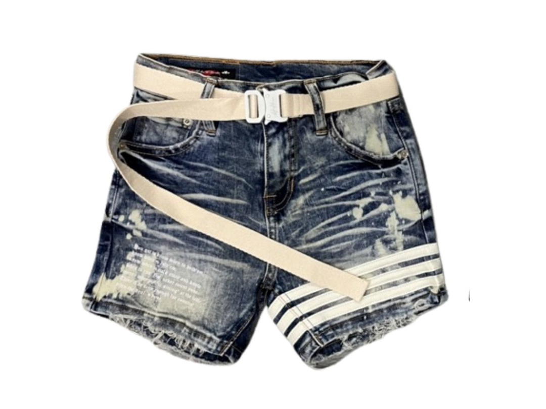 Hold’em Denim Hold’em Denim Snow Flake Girl Denim Shorts