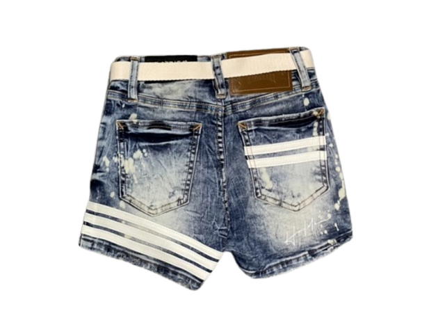 Hold’em Denim Hold’em Denim Snow Flake Girl Denim Shorts - view 2