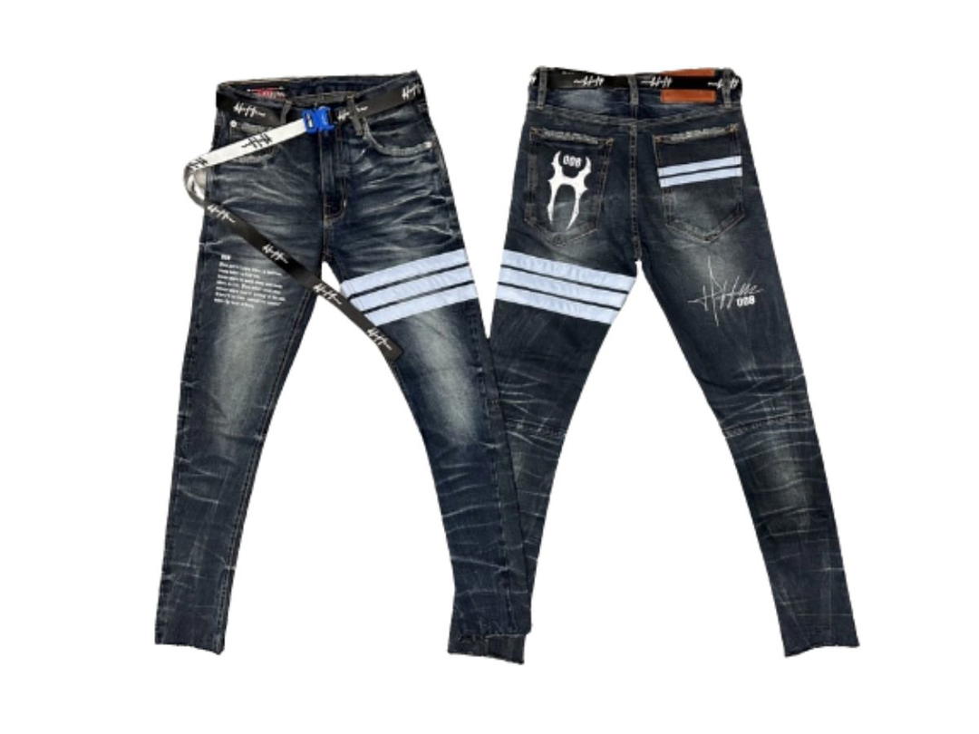 Hold’em Denim Hold’em Denim Washed Denim Jeans “008”