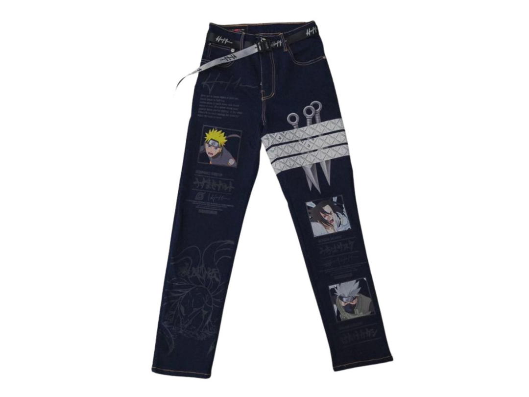 Hold’em Denim Hold’em Denim X Naruto Japanese Raw Denim Jeans Art Of Naruto
