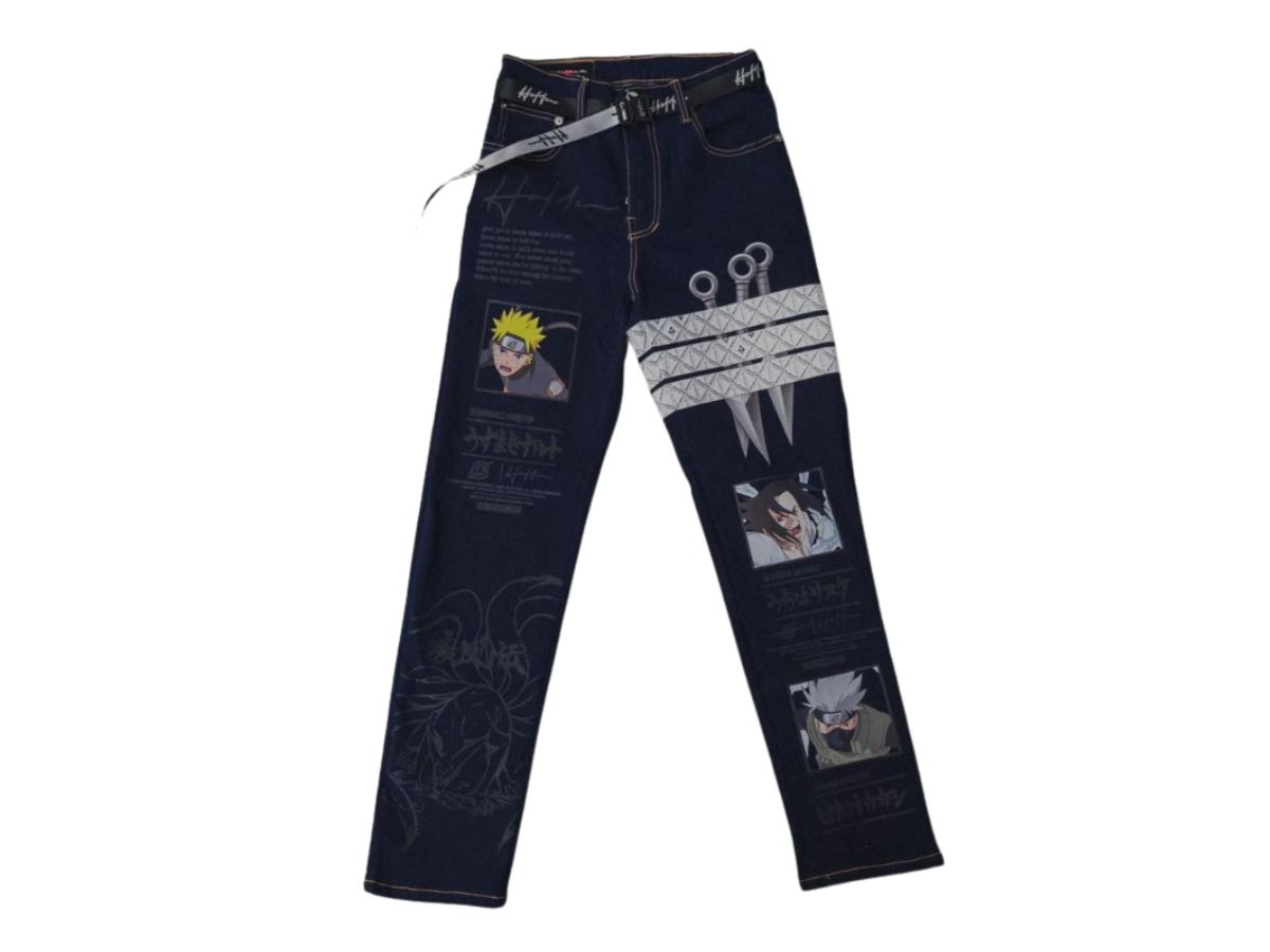 Hold’em Denim Hold’em Denim X Naruto Japanese Raw Denim Jeans Art Of Naruto