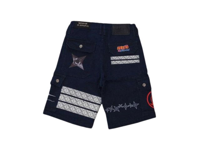 Hold’em Denim Hold’em Denim x Naruto Shuriken Tactical Denim Shorts - view 2