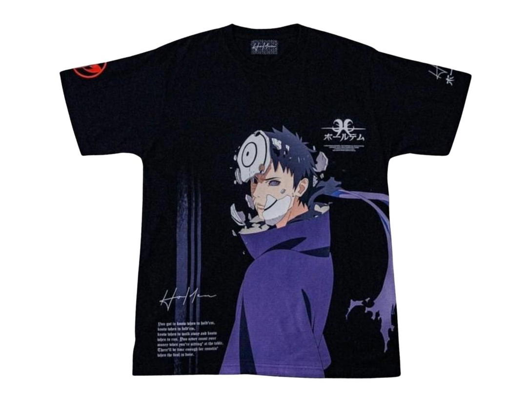 Hold’em Denim Hold’em Denim X Naruto Uchiha Obito Tee Black