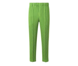 Buy Homme Plissé Issey Miyake Kersey Pleats Trousers Green at Sasom – Authentic and Ready to Ship