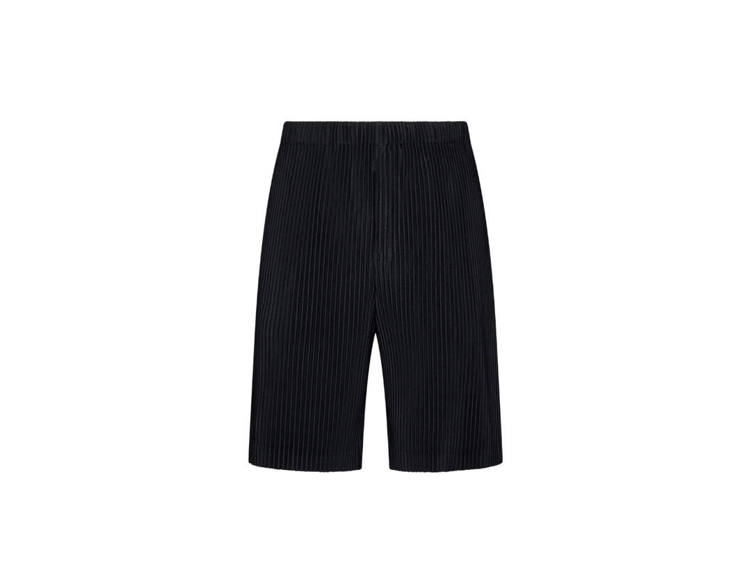 Issey Miyake Homme Plissé Issey Miyake Pleated Shorts Black