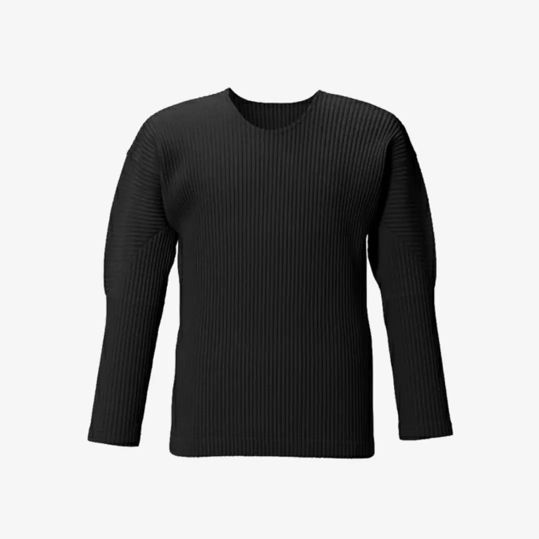 Homme Plisse Issey Miyake Homme Plisse Issey Miyake Basics Long Sleeve T-Shirt Black
