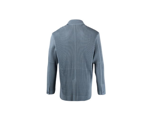 Homme Plisse Issey Miyake Homme Plisse Issey Miyake Kersey Pleats blazer Aqua blue - view 2