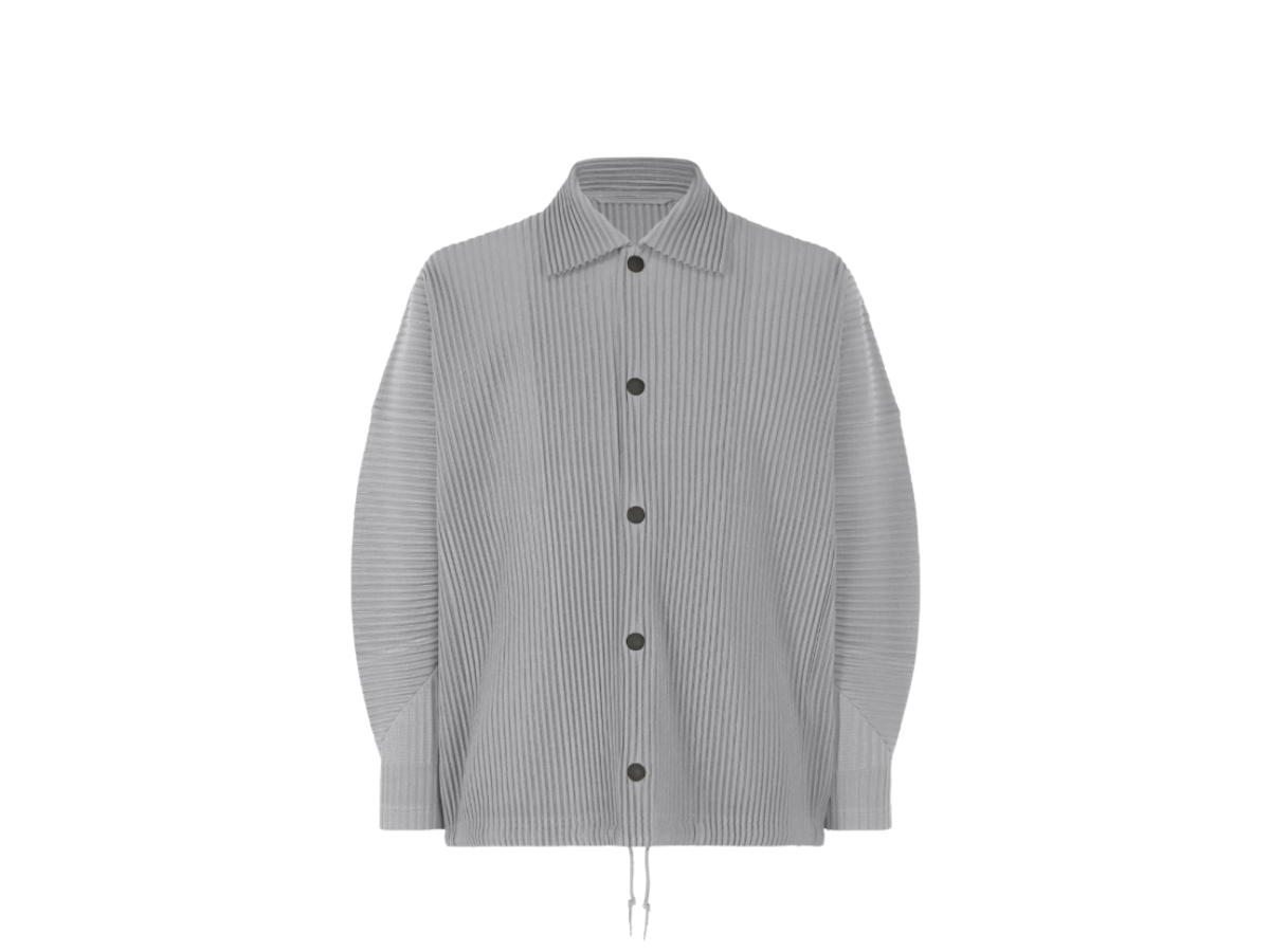 Homme Plisse Issey Miyake Homme Plisse Issey Miyake Mc August Jacket Mole Gray