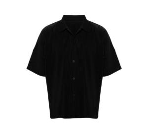 Buy Homme Plisse Issey Miyake Mc July Shirt Black at Sasom – Authentic and Ready to Ship