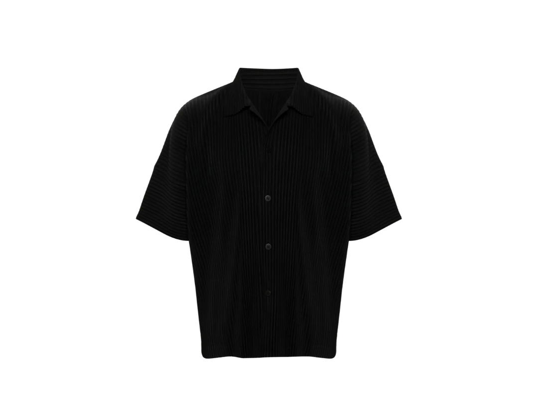 Homme Plisse Issey Miyake Homme Plisse Issey Miyake Mc July Shirt Black