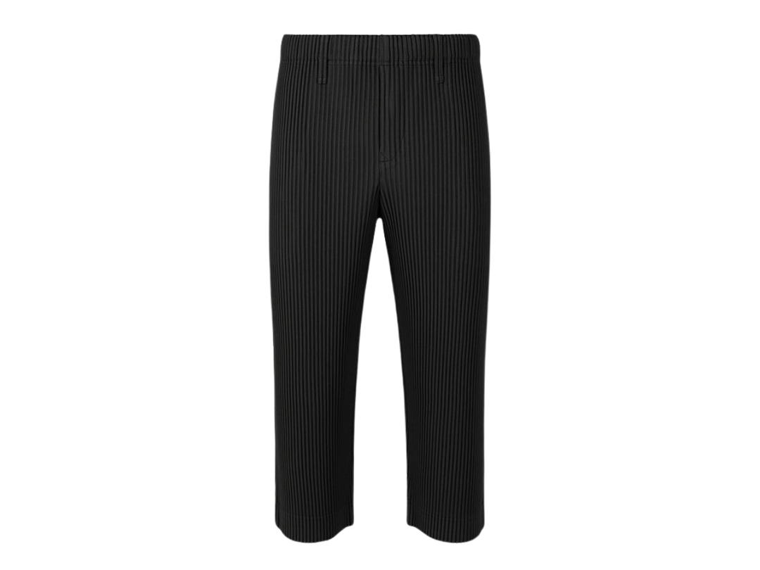 Homme Plisse Issey Miyake Homme Plisse Issey Miyake Pleated Trousers Black