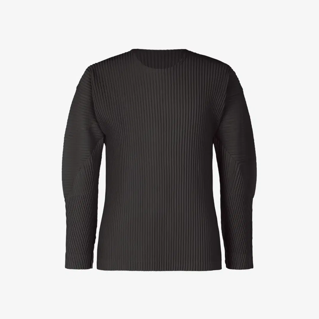 Homme Plisse Issey Miyake Homme Plisse Issey Miyake Pleats Stem Long Sleeve T-Shirt Darkness Brown