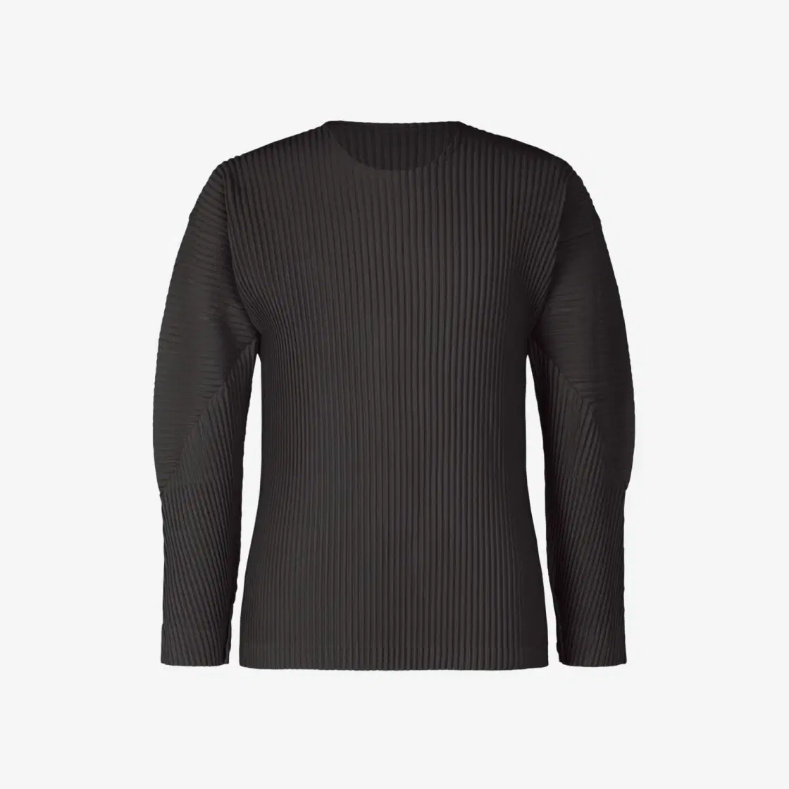Homme Plisse Issey Miyake Homme Plisse Issey Miyake Pleats Stem Long Sleeve T-Shirt Darkness Brown