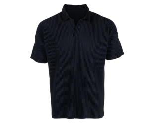 Buy Homme Plisse Issey Miyake Polo Basics Shirt Navy at Sasom – Authentic and Ready to Ship