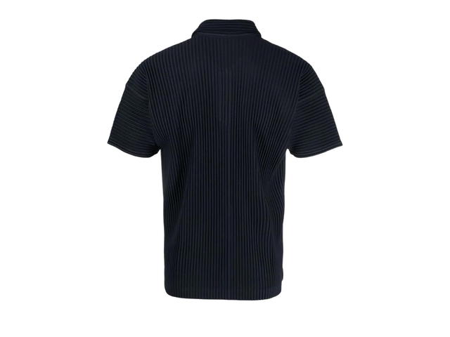 Homme Plisse Issey Miyake Homme Plisse Issey Miyake Polo Basics Shirt Navy - view 2