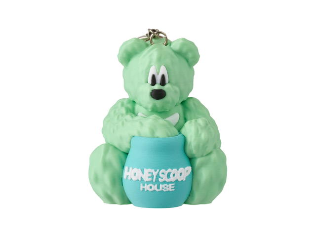 Honey Scoop House Honey Scoop House Honey Bear Manfromeast Keychain Mint - view 1