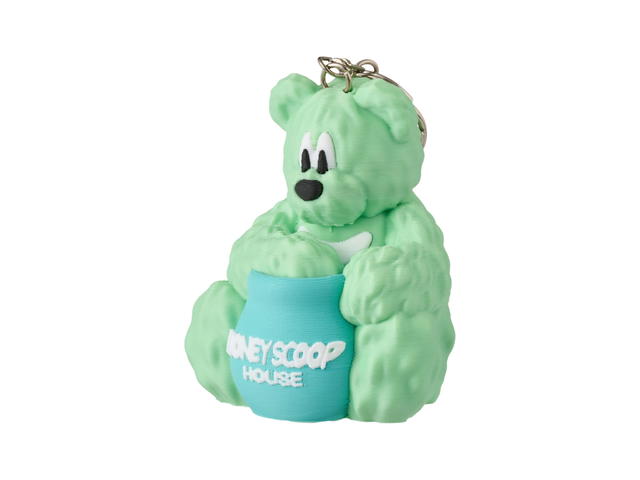 Honey Scoop House Honey Scoop House Honey Bear Manfromeast Keychain Mint - view 3