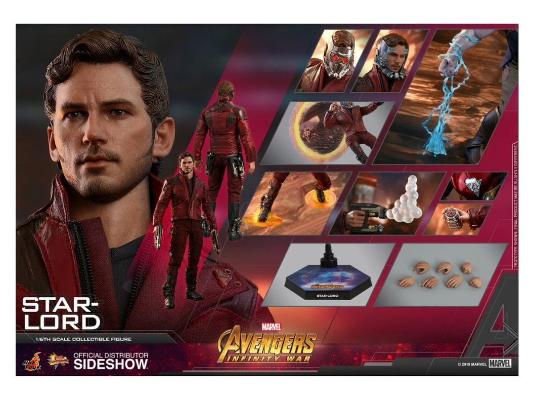 Hot Toys Hot Toys - Avenger Infinity War - Star-Lord Collectible Figure