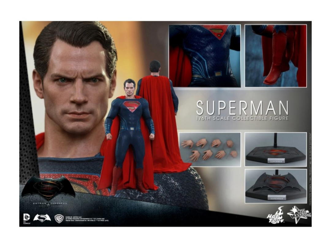 Hot Toys HOT TOYS BATMAN VS SUPERMAN : DAWN OF JUSTICE SUPERMAN