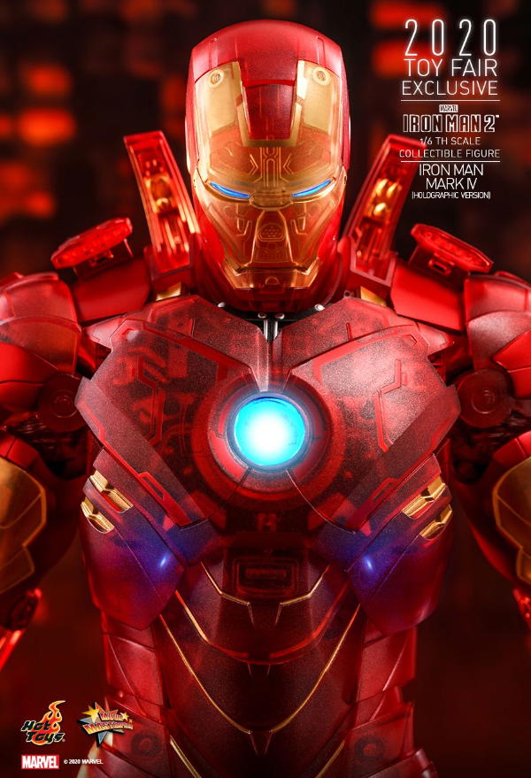 Hot Toys Hot Toys Iron Man Mark IV (Holographic Version)