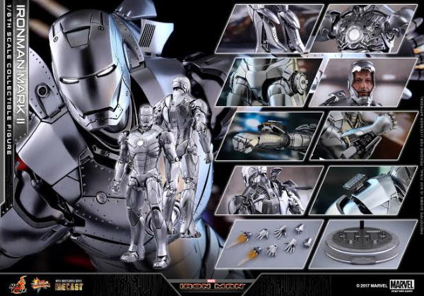 Hot Toys Ironman Mark2 Diecast