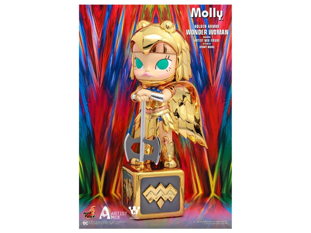 Hot Toys Hot Toys Molly (Golden Armor Wonder Woman Disguise) Artist Mix Figure Designed By Kenny Wong