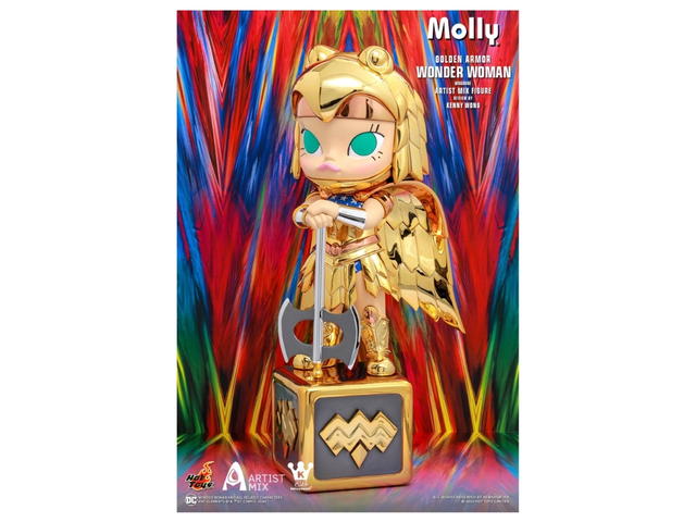 Hot Toys Hot Toys Molly (Golden Armor Wonder Woman Disguise) Artist Mix Figure Designed By Kenny Wong - view 1