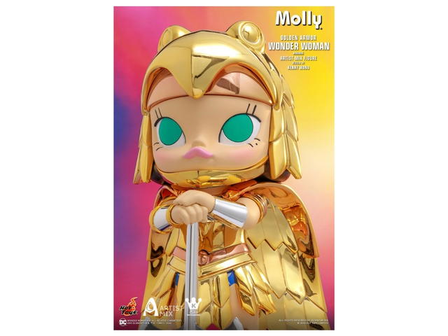 Hot Toys Hot Toys Molly (Golden Armor Wonder Woman Disguise) Artist Mix Figure Designed By Kenny Wong - view 2