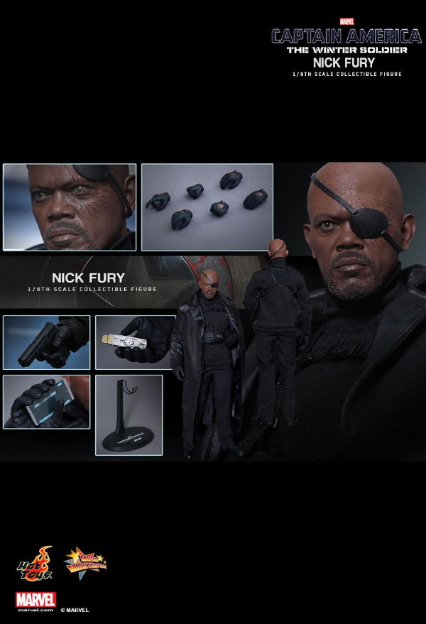 Hot Toys NICK FURY 1/6TH CAPTAIN AMERICA: THE WINTER SOLDIER