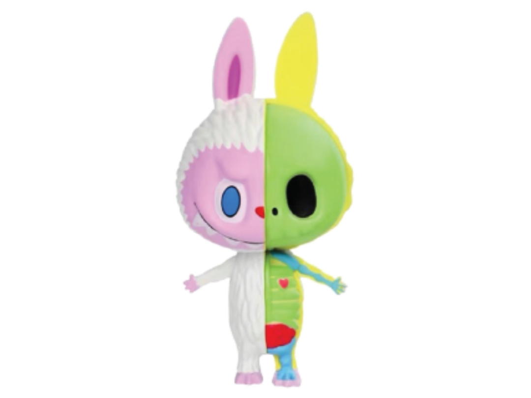 How2work How2work X Kasing Lung X Pop Mart X The Monster  Mini Labubu Half