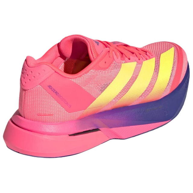 adidas adidas Adizero Boston 13 - Sun Turbine/Frozen Lemon/Double Indigo Blue - view 4