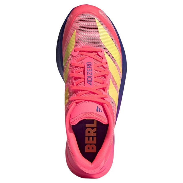 adidas adidas Adizero Boston 13 - Sun Turbine/Frozen Lemon/Double Indigo Blue - view 5