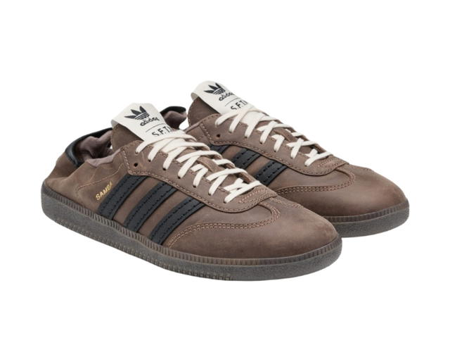 adidas adidas x SFTM Samba OG Brown - view 3