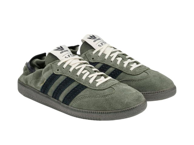 adidas adidas x SFTM Samba OG Green - view 3