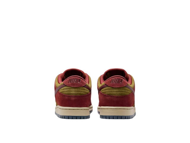 Nike Nike SB Dunk Low Pro Dark Team Red And Olive Flak - view 5