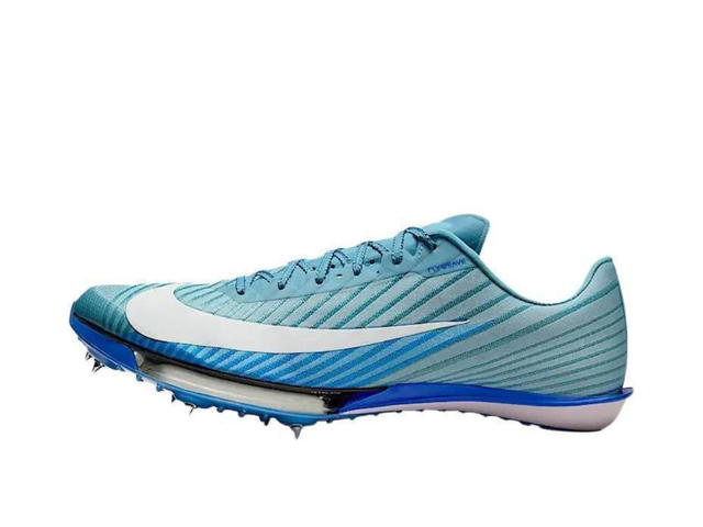 Nike Nike Maxfly 2 Anti Slip Wear Resistant Low Top Running Green Blue - view 2