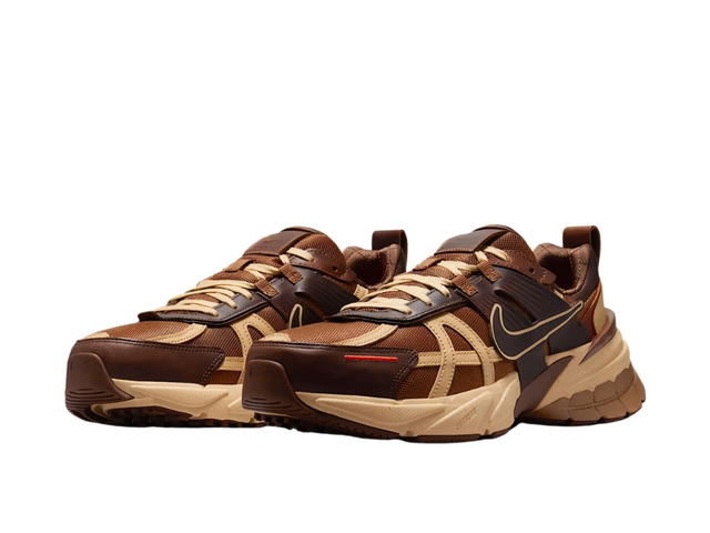 Nike Nike V2k Run Light British Tan Sesame Picante Red - view 3