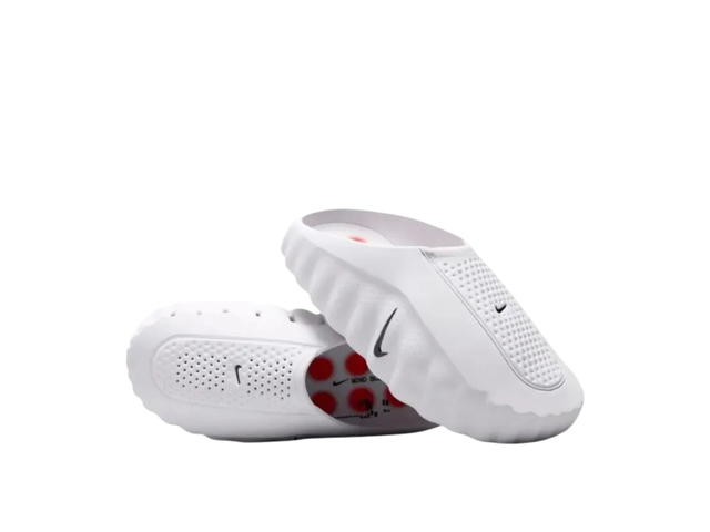 Nike Nike Mind 001 Slide White Speed Red - view 3