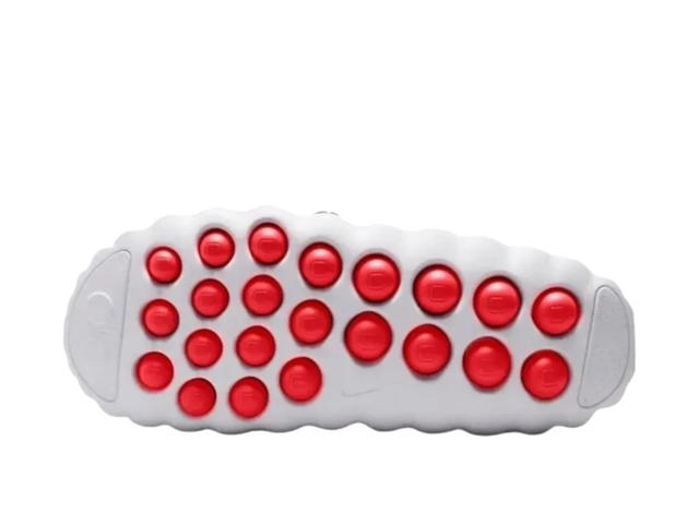 Nike Nike Mind 001 Slide White Speed Red - view 4