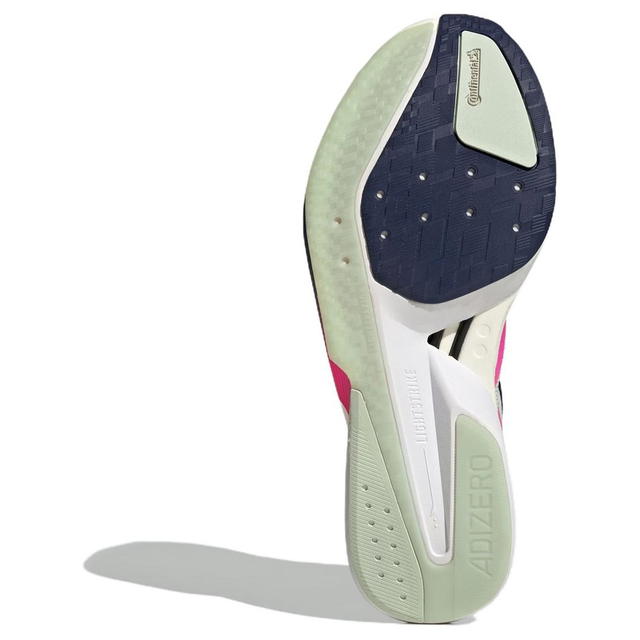 adidas adidas Adizero Boston 13 - Linen Green/Bright Pink/Dark Blue - view 5
