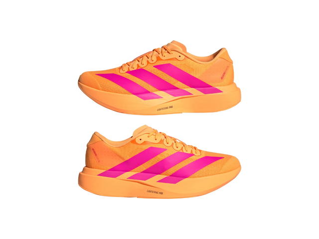 adidas adidas Adizero Evo SL Flash Orange Shock Pink Iron Metallic - view 3