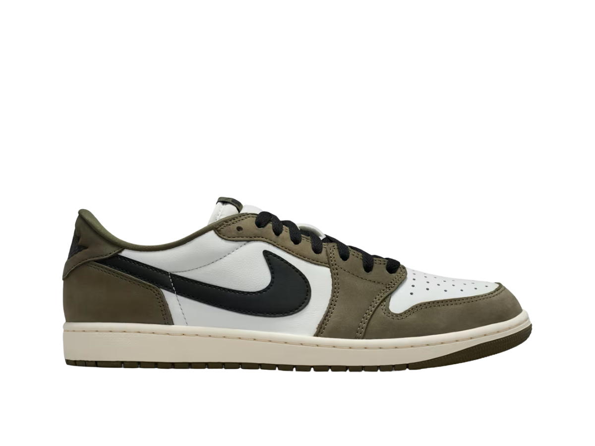 Nike Air Jordan 1 Low OG Medium Olive Summit White