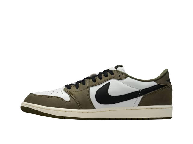 Nike Air Jordan 1 Low OG Medium Olive Summit White - view 2