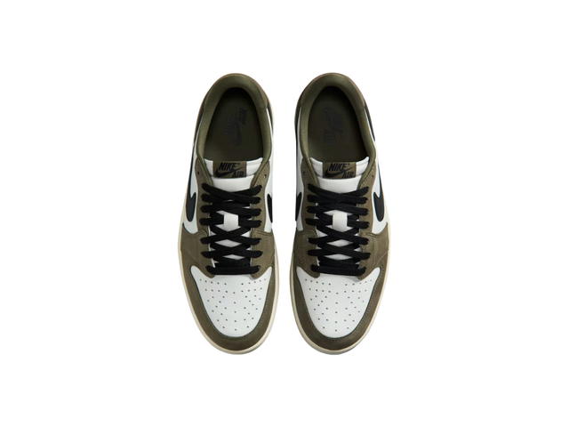 Nike Air Jordan 1 Low OG Medium Olive Summit White - view 3