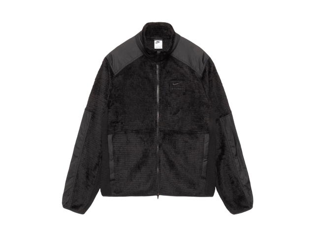 Nike Nike x Stussy Full Zip Fleece Black - view 1