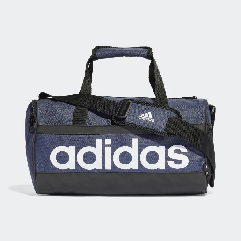 adidas adidas Essentials Linear Duffel Bag Extra Small Navy Black White