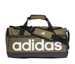 Buy adidas Essentials Linear Duffel Bag Medium Olive Green Black at Sasom – Authentic and Ready to Ship