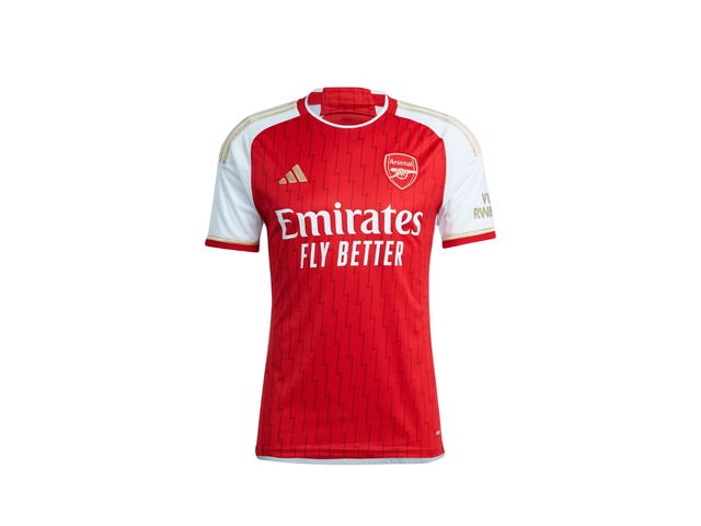 adidas adidas Arsenal 23/24 Home Jersey Better Scarlet White - view 1